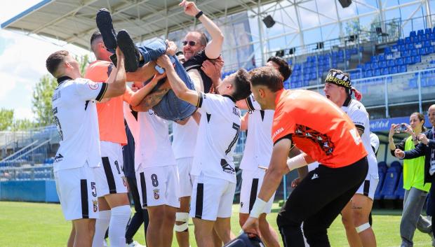 José Juan Romero es el artífice del ascenso del Ceuta a Segunda División
