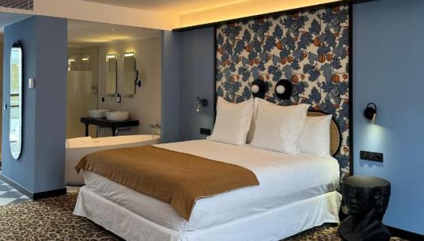 Habitación del Hotel Divino.