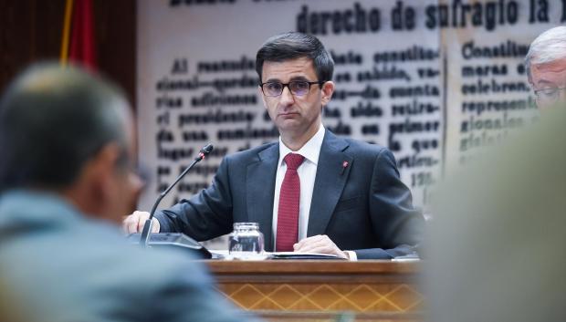 El presidente del Consejo de Administración de la Corporación RTVE, José Pablo López