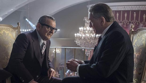 Joe Pesci y Robert De Niro en la película El irlandes