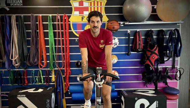 Nicolás Laprovittola recuperándose de su lesión de rodilla
REMITIDA / HANDOUT por FCB
Fotografía remitida a medios de comunicación exclusivamente para ilustrar la noticia a la que hace referencia la imagen, y citando la procedencia de la imagen en la firma
20/2/2025