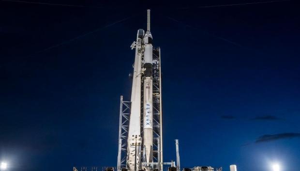 Cohete Falcon 9 con la misión Axiom 4