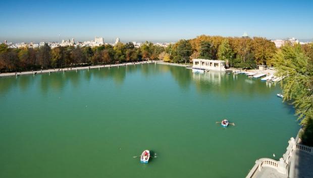Estanque del parque de El Retiro