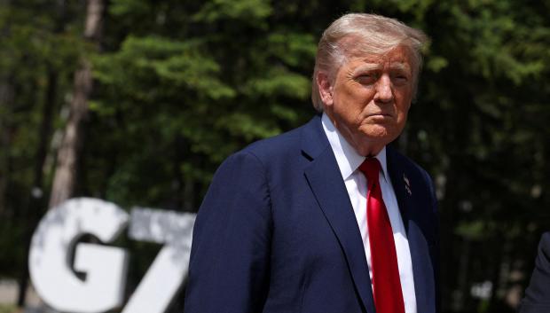 El presidente de EE.UU., Donald Trump