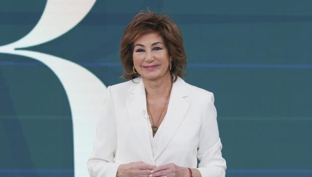 Journalist Ana Rosa Quintana on tv show AR: El programa de Ana Rosa in Madrid on Monday, 3 February 2025.