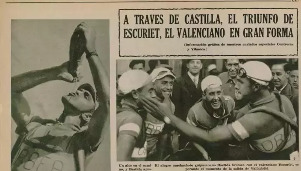 Articulo de la Vuelta a Castilla en el Diario As (1934)