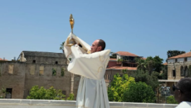 La bendición se hizo en el día del Corpus Christi