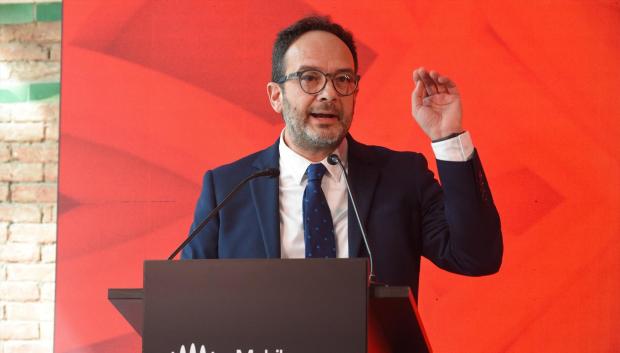Antonio Hernando, en una aparición pública reciente