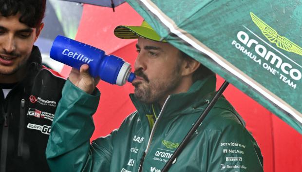 Alonso en el Gran Premio de Gran Bretaña