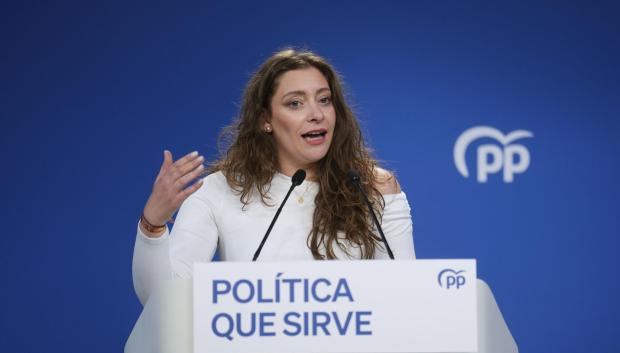 La portavoz parlamentaria del PP, Esther Muñoz