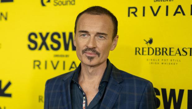 Julian McMahon en marzo, durante su última aparición pública antes de morir
