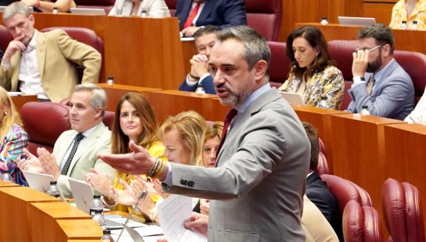 David Hierro, portavoz de Vox en las Cortes de Castilla y León