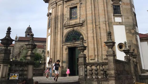 La iglesia de la Peregrina en Pontevedra