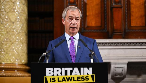 Nigel Farage, líder de Reform UK