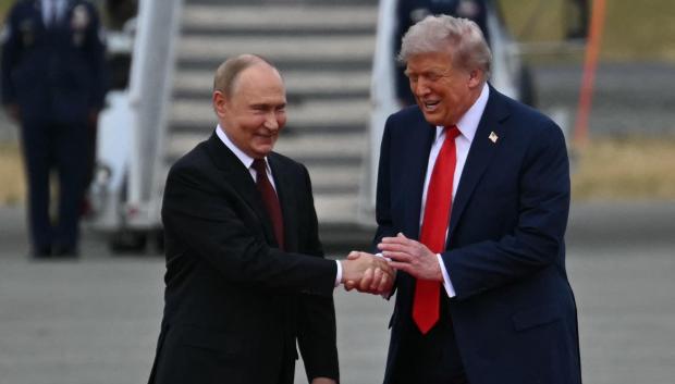 Donald Trump, presidente de EE.UU. y Vladimir Putin en Alaska