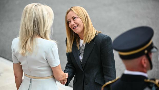 La primera ministra de Italia, Giorgia Meloni