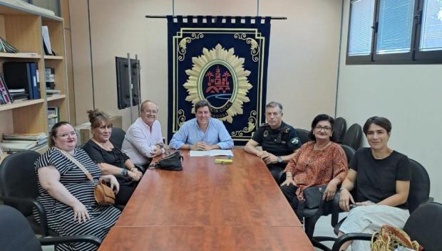 Reunión con los vecinos y comeriantes de la Judería de Córdoba