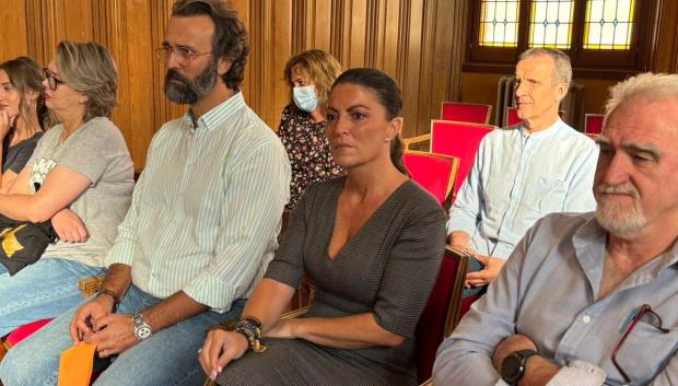 Comparecencia de Sonia Lalanda previa a su paso como concejala no adscrita del Ayuntamiento de Palencia