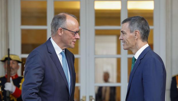 Friedrich Merz y Pedro Sánchez