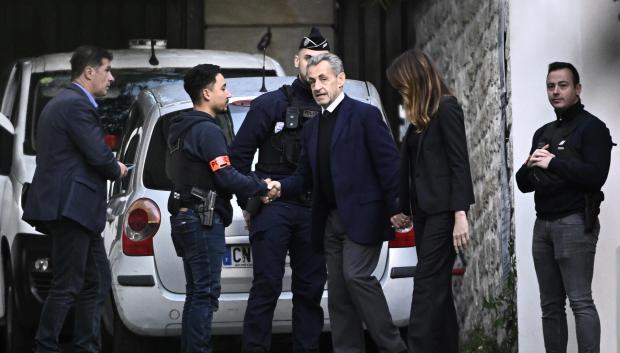 Sarkozy de camino a prisión
