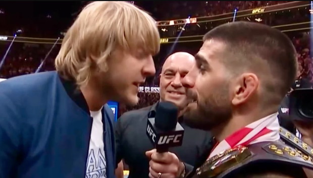 Ilia Topuria y Paddy Pimblett