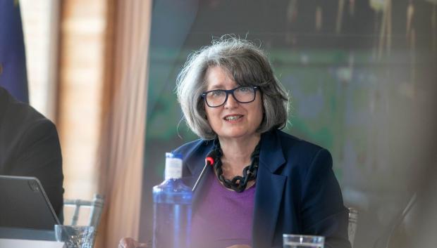 (Foto de ARCHIVO)
La consejera de Desarrollo Sostenible, Mercedes Gómez

REMITIDA / HANDOUT por JCCM
Fotografía remitida a medios de comunicación exclusivamente para ilustrar la noticia a la que hace referencia la imagen, y citando la procedencia de la imagen en la firma
24/7/2025