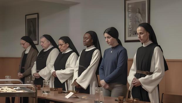 Fotograma de la película "Los Domingos"