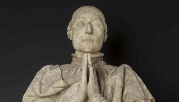 Estatua de Pedro I en el Museo Arqueológico Nacional