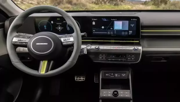 La clave está en combinar pantallas y botones, como en este Hyundai