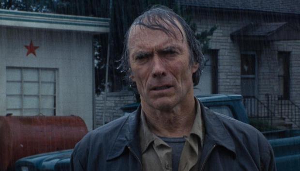 Fotograma de Clint Eastwood en la película Los puentes de Madison