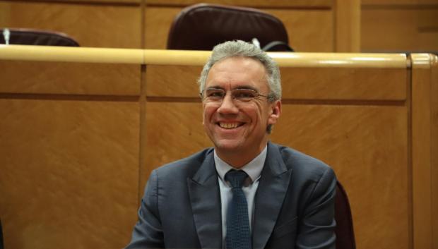 El senador del PSOE por Valladolid Javier Izquierdo, en una imagen de archivo