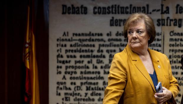La presidenta del Tribunal de Cuentas, Enriqueta Chicano.