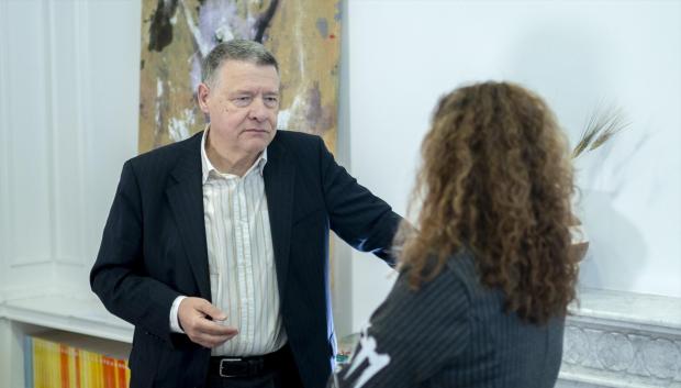 El exministro de Administraciones Públicas de España Jordi Sevilla, durante una entrevista para Europa Press