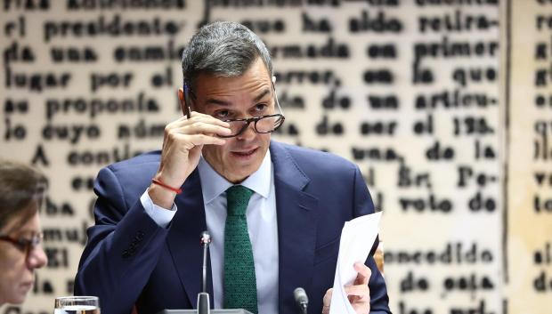 El presidente del Gobierno, Pedro Sánchez, comparece ante la Comisión de Investigación sobre el 'caso Koldo', en el Senado, a 30 de octubre de 2025