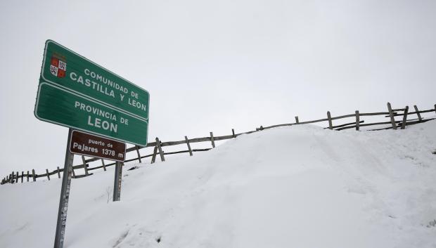 Nieve en Castilla y León, foto de archivo