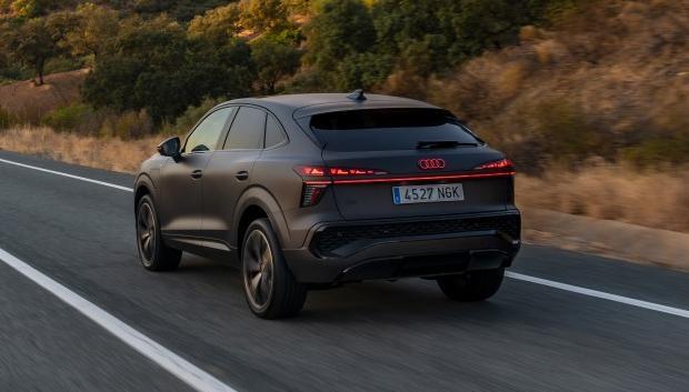 La trasera tipo coupé de la carrocería Sportback