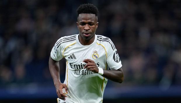Vinicius Jr., en un partido con el Real Madrid