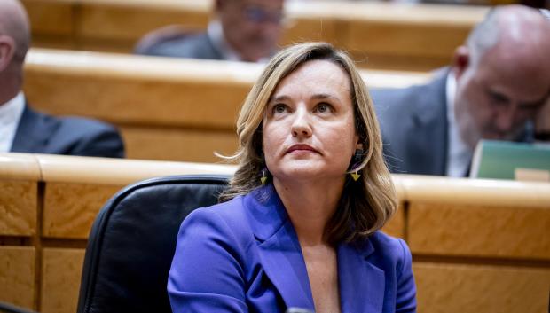 La exministra Pilar Alegría, candidata del PSOE al Gobierno de Aragón