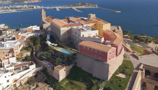 Imagen del Parador de Ibiza en pleno casco histórico de la ciudad