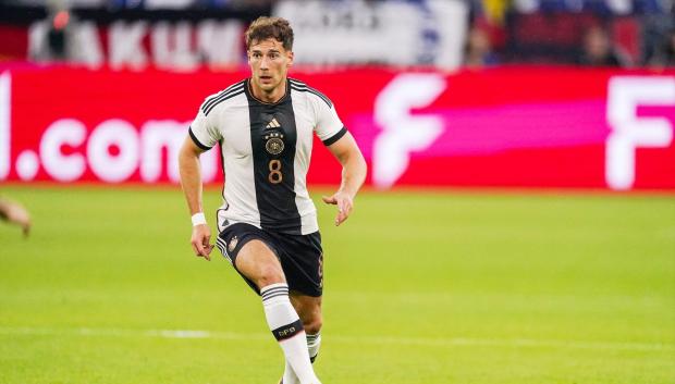 Leon Goretzka, en un partido con la selección de Alemania