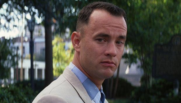 Tom Hanks, en un fotograma de Forrest Gump