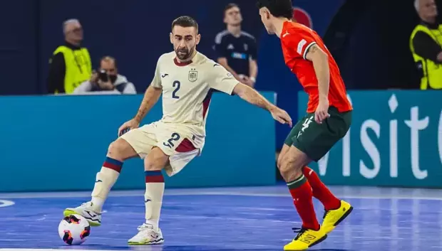 Cecilio, en la final del Europeo