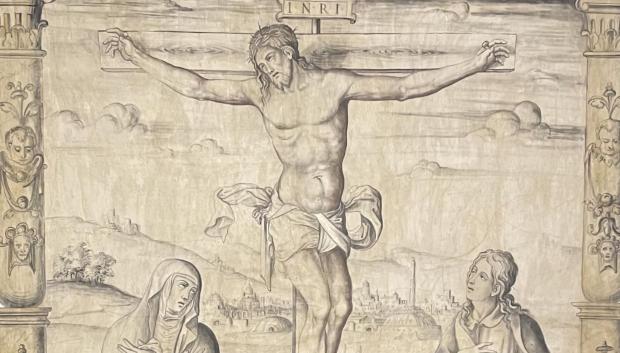 Calvario (1580) Sacristía de la Catedral de San Juan Bautista. Albacete