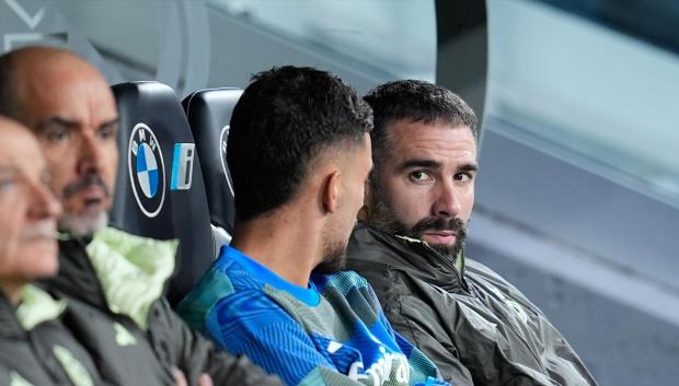 (Foto de ARCHIVO)
Daniel Carvajal of Real Madrid CF looks on during the Spanish League, LaLiga EA Sports, football match played between Real Madrid and Levante UD at Bernabeu stadium on January 17, 2026, in Madrid, Spain.

Dennis Agyeman / AFP7 / Europa Press
17/1/2026 ONLY FOR USE IN SPAIN