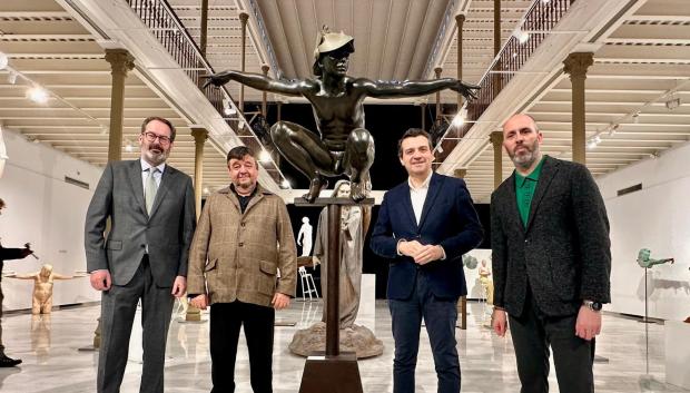 Adolfo Molina, José Manuel Belmonte, José María Bellido y Eduardo Lucena