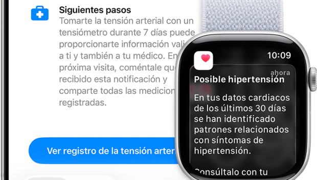Notificaciones de hipertensión