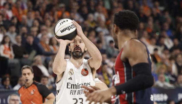 Sergio Llull en la final de la Copa del Rey Real Madrid - Baskonia