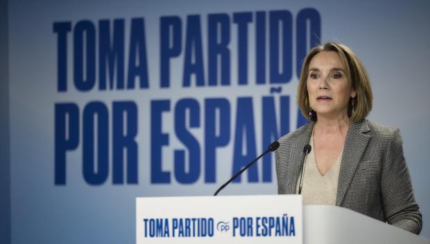 La vicesecretaria de Regeneración del Partido Popular, Cuca Gamarra