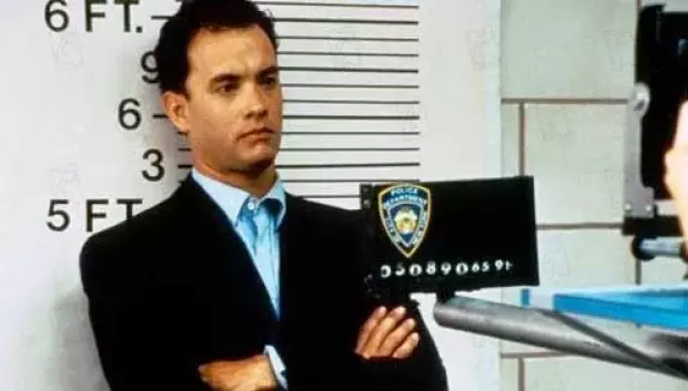 Fotograma de Tom Hanks en La hoguera de las vanidades