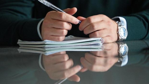 Diego Aranda, durante la entrevista